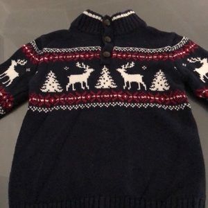 Boy’s reindeer sweater